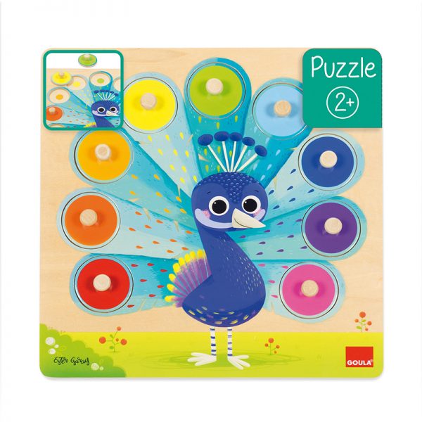 Puzzle Pavão Real Autobrinca Online