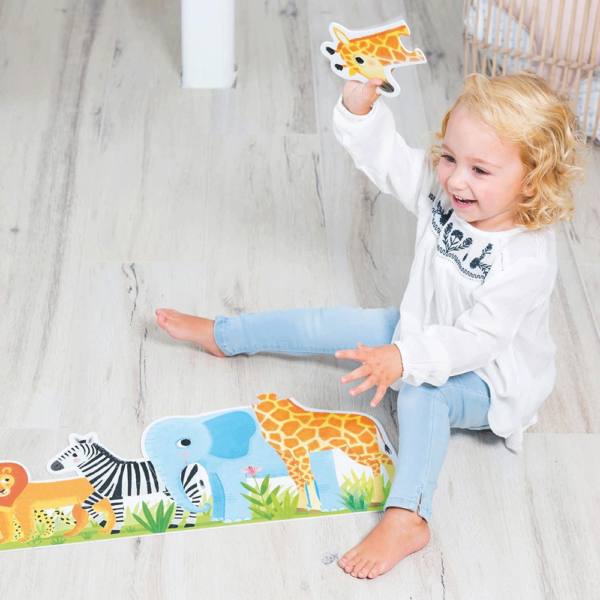 Puzzle XXL da Selva Autobrinca Online