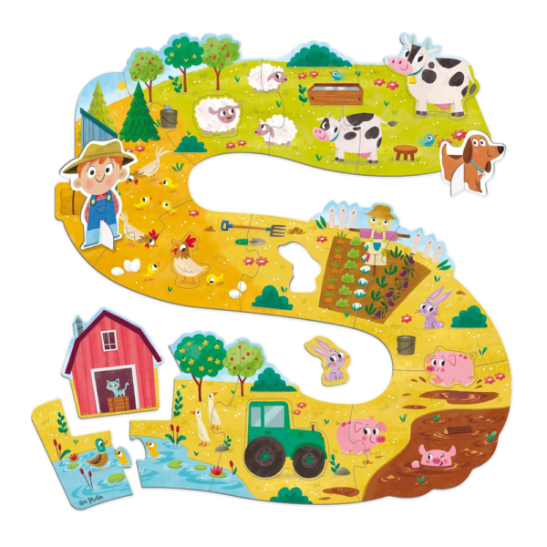 Puzzle XXL Descobre a Quinta Autobrinca Online