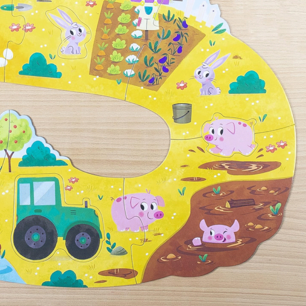 Puzzle XXL Descobre a Quinta Autobrinca Online