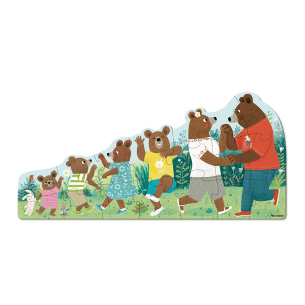 Puzzle XXL Família de Ursos Autobrinca Online