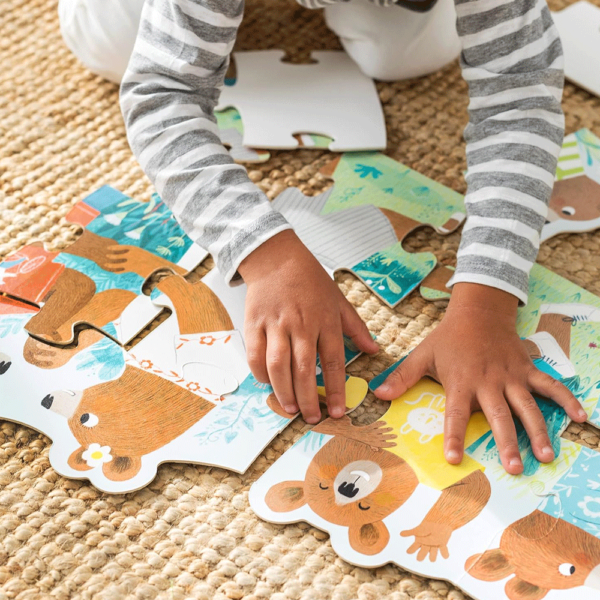 Puzzle XXL Família de Ursos Autobrinca Online