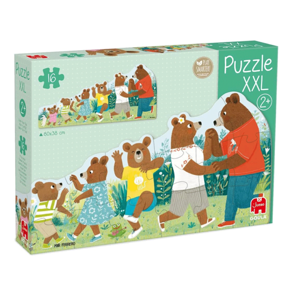 Puzzle XXL Família de Ursos Autobrinca Online