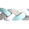 Trança Protetora Berço 120cm – Menta Tricolor Autobrinca Online