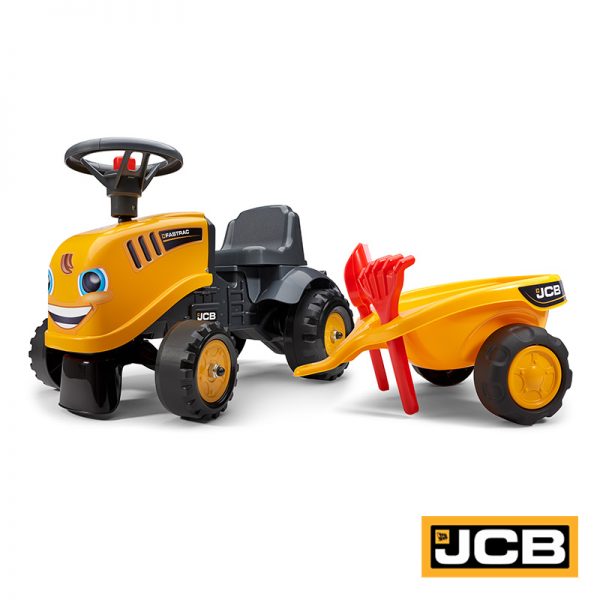 Trator Baby JCB Fastrac + Reboque Autobrinca Online