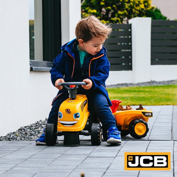 Trator Baby JCB Fastrac + Reboque Autobrinca Online