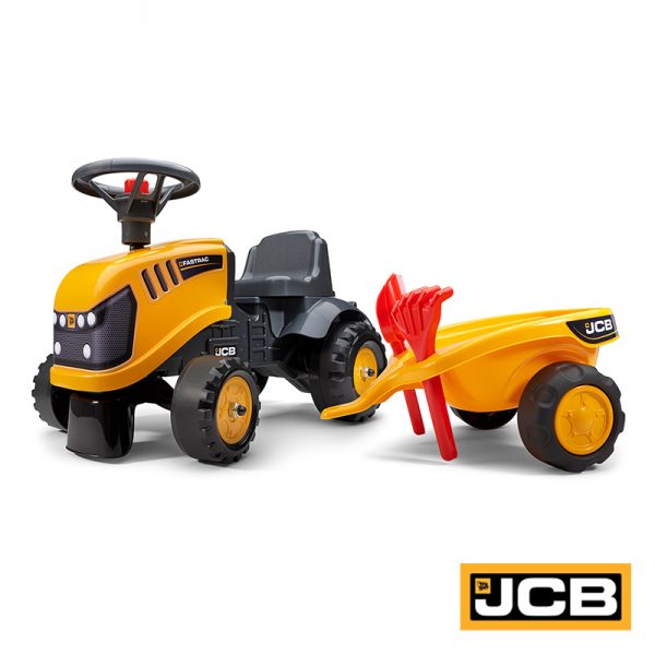 Trator Baby JCB Fastrac + Reboque Autobrinca Online