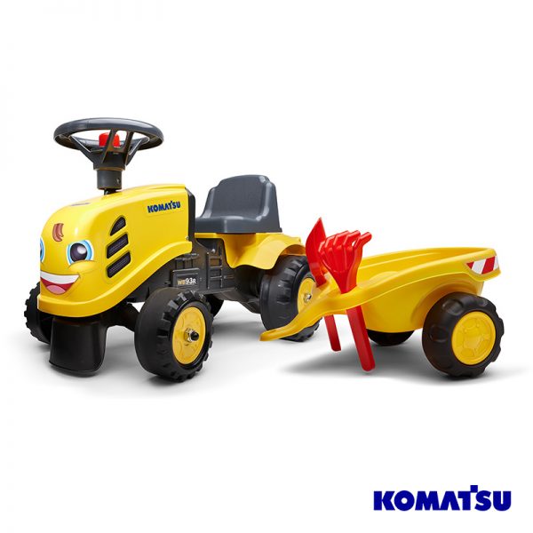 Trator Baby Komatsu + Reboque