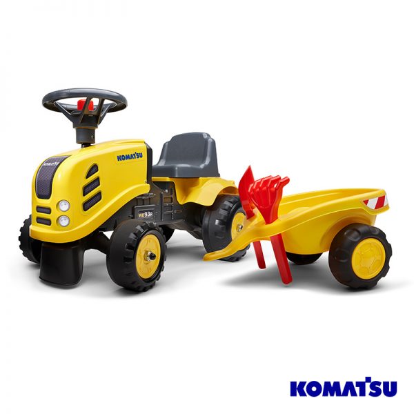 Trator Baby Komatsu + Reboque Autobrinca Online