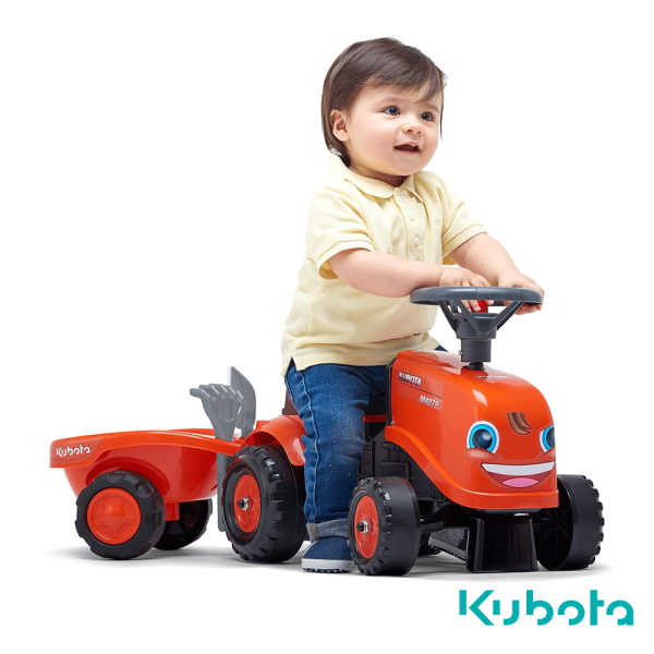 Trator Baby Kubota + Reboque Autobrinca Online