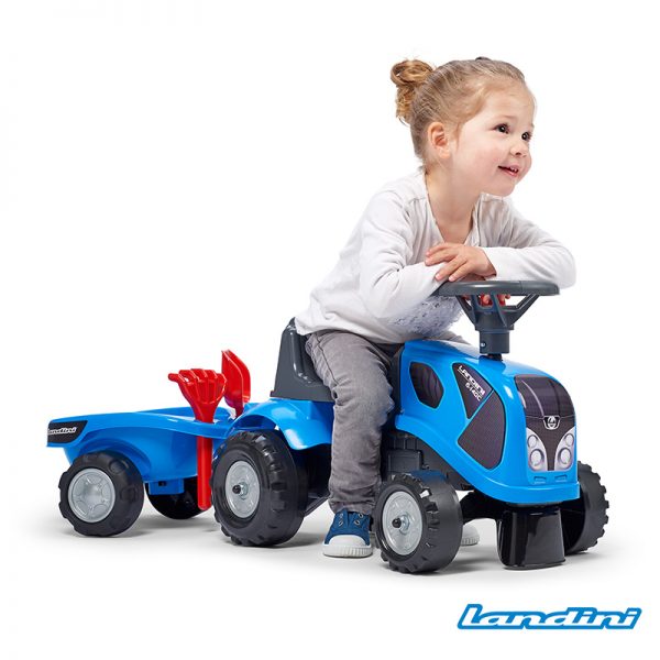 Trator Baby Landini + Reboque Autobrinca Online