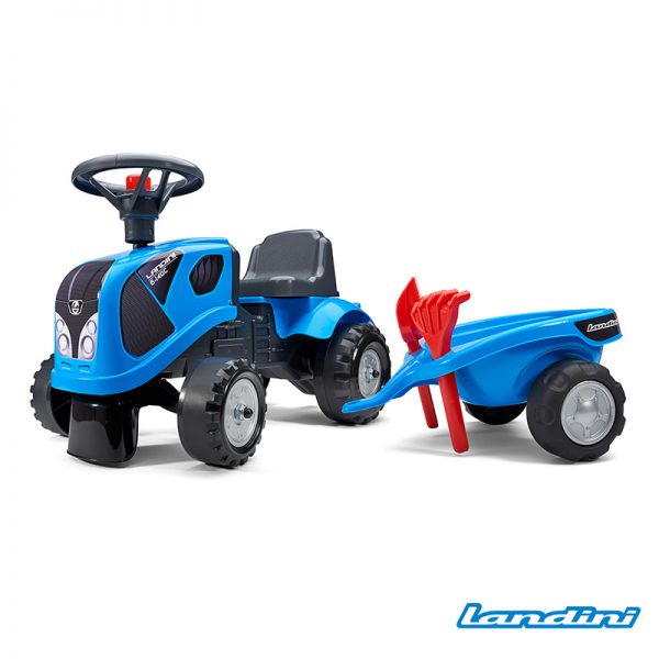 Trator Baby Landini + Reboque Autobrinca Online