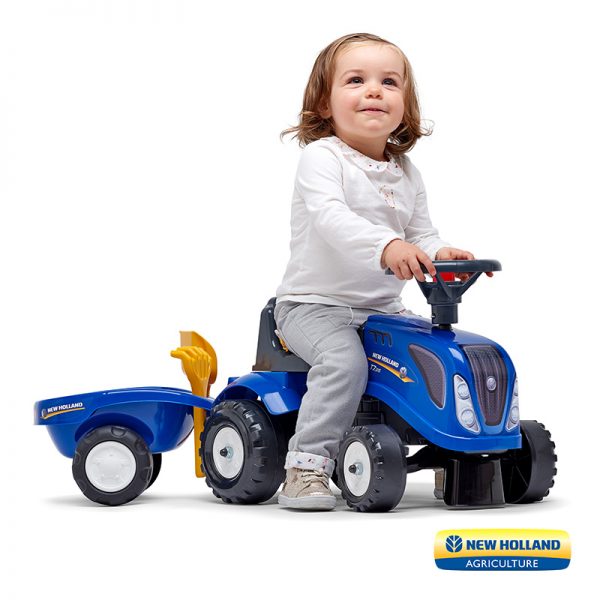 Trator Baby New Holland + Reboque Autobrinca Online