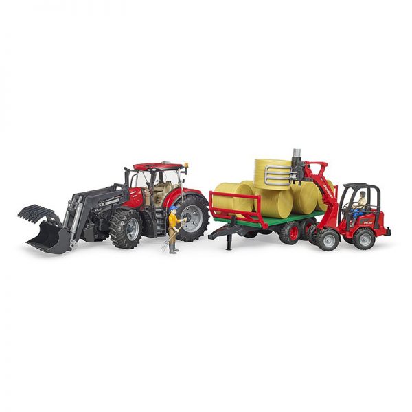 Trator Case Ih Optum 300CVX + Carregador Frontal Autobrinca Online