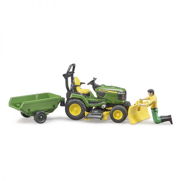 Trator John Deere c/ Reboque + Jardineiro Autobrinca Online