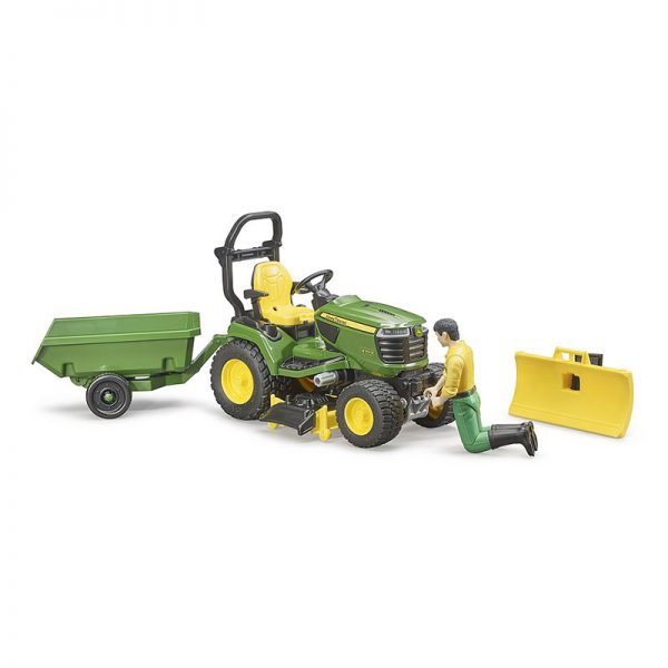 Trator John Deere c/ Reboque + Jardineiro Autobrinca Online