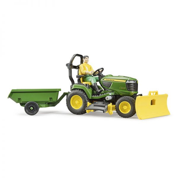 Trator John Deere c/ Reboque + Jardineiro Autobrinca Online