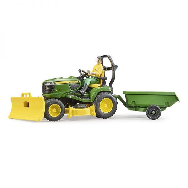 Trator John Deere c/ Reboque + Jardineiro Autobrinca Online