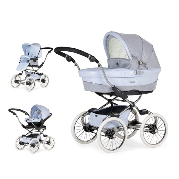 Trio Bébécar Privé Stylo Class PP488 Chassi Cromado Autobrinca Online