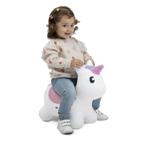Unicórnio Saltitão Chicco Bouncing Unicorn Autobrinca Online