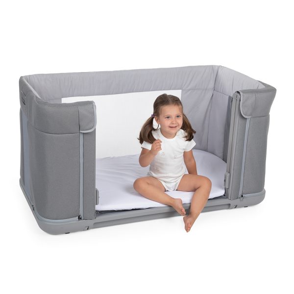 Berço Chicco Next2Me Forever Slate Grey Autobrinca Online