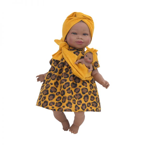Boneca Maria Mulata c/ Bebé – Amarelo Autobrinca Online