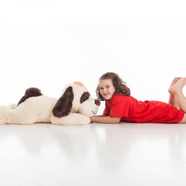 Cão Bernardo Peluche 90cm