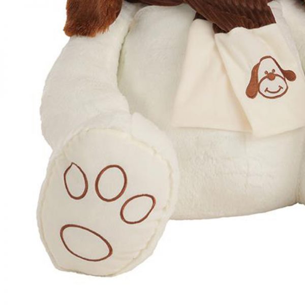 Cão Peluche c/ Lencinho Castanho 110cm