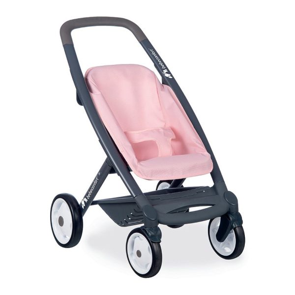 Carrinho de Bonecas Bebe Confort 3 em 1 Rosa