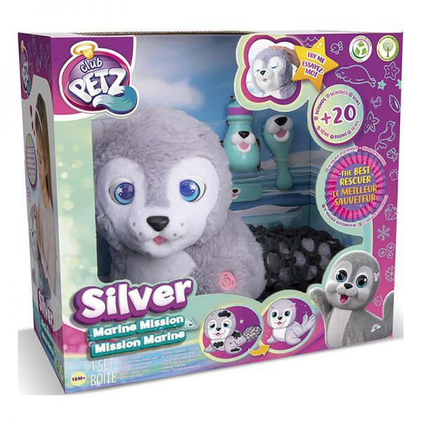 Peluche Foca Silver Marine Mission Autobrinca Online