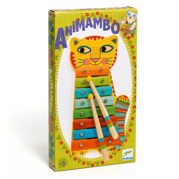 Djeco Animambo Xilofone Gato Autobrinca Online