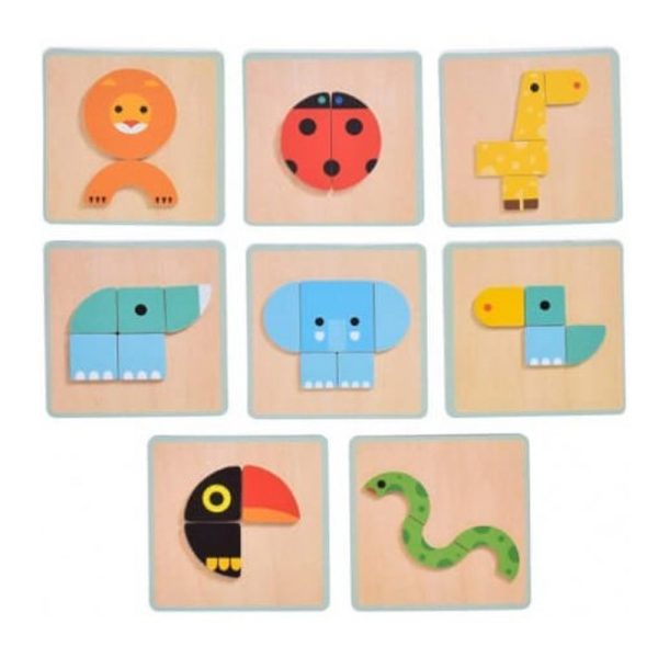 Djeco Geobasic Puzzle Magnético Animais Autobrinca Online