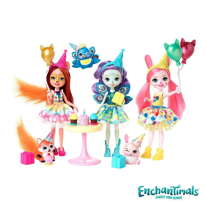 Enchantimals Aniversário Encantado