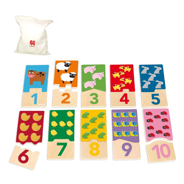Goula Duo Puzzle 1 a 10 Autobrinca Online