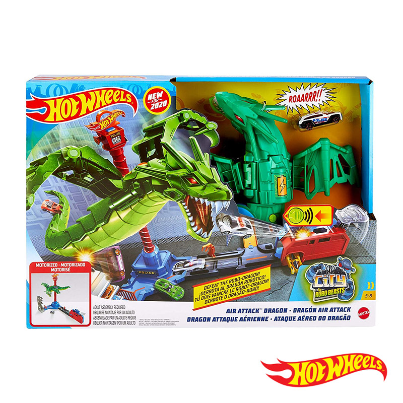 Hot Wheels - Pista Ataque Aéreo do Dragão