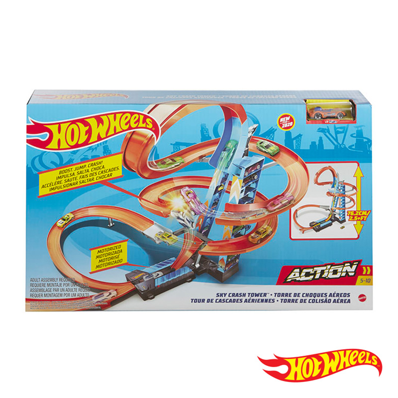 Hot Wheels - Pista Sky Crash Tower