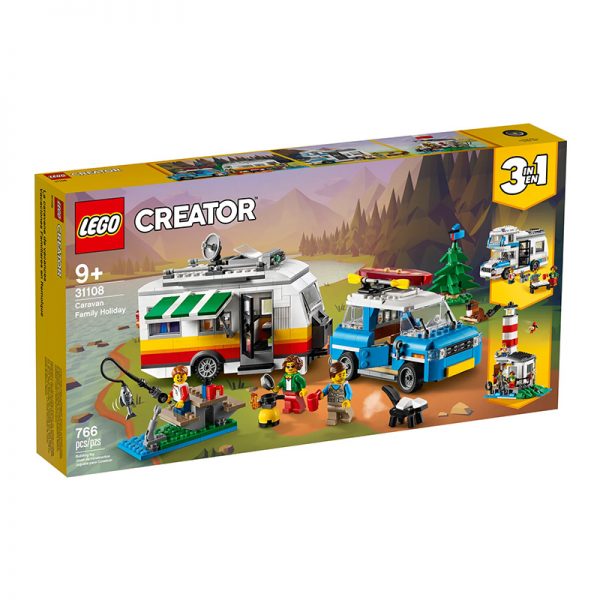 LEGO Creator – Férias de Família na Caravana 31108 Autobrinca Online