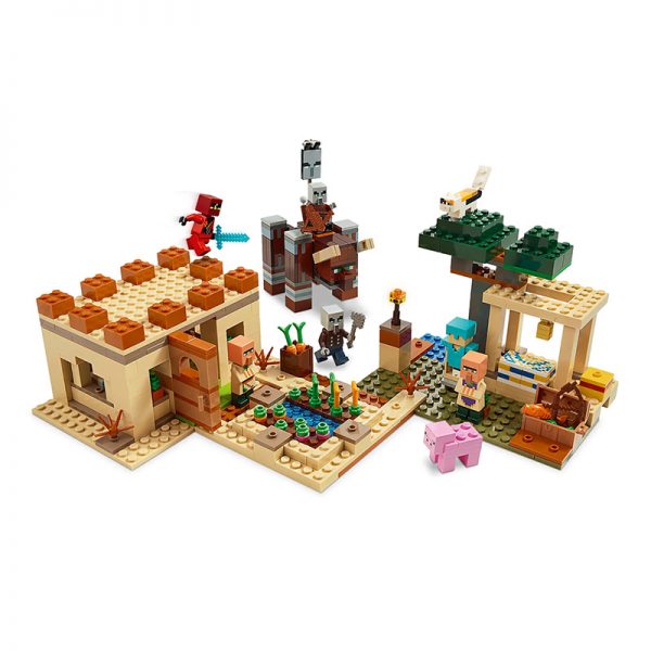 LEGO Minecraft – Ataque de Illager 21160 Autobrinca Online