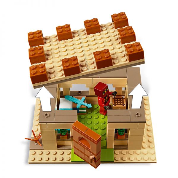 LEGO Minecraft – Ataque de Illager 21160 Autobrinca Online