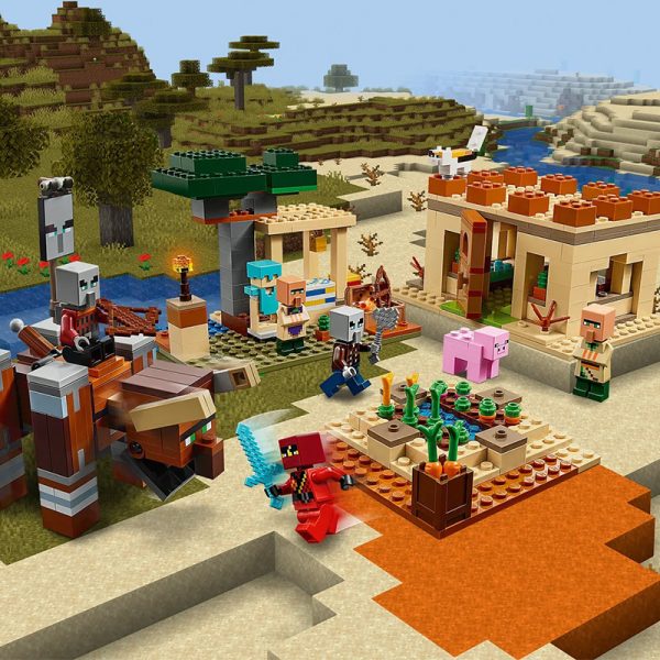 LEGO Minecraft – Ataque de Illager 21160 Autobrinca Online