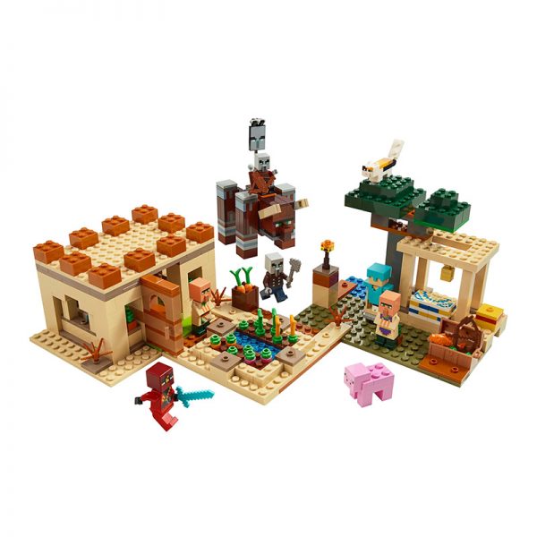 LEGO Minecraft – Ataque de Illager 21160 Autobrinca Online