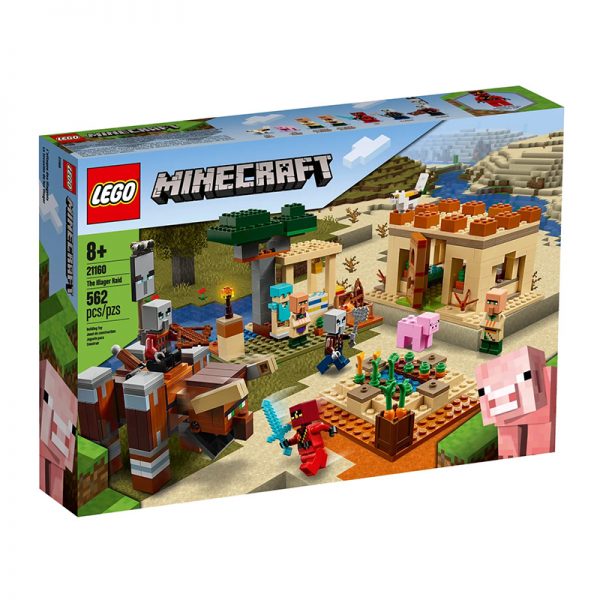 LEGO Minecraft – Ataque de Illager 21160 Autobrinca Online