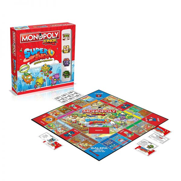 Monopoly Júnior SuperZings Autobrinca Online
