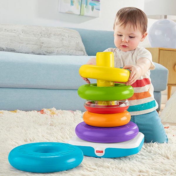 Pirâmide de Argolas Gigante Fisher-Price Autobrinca Online www.autobrinca.com 4