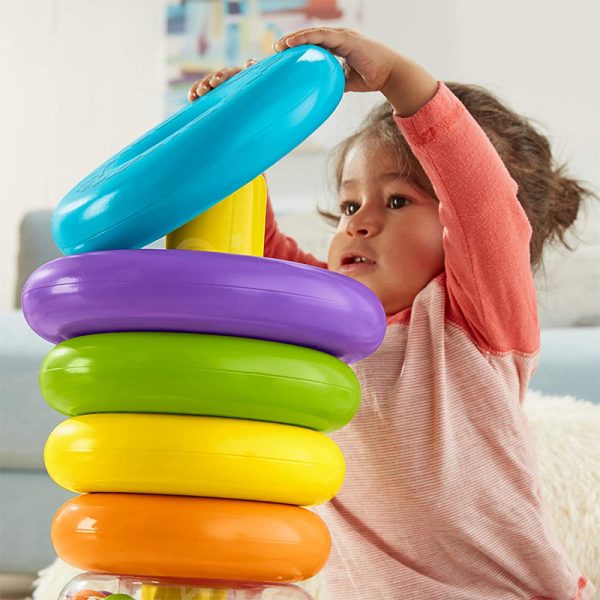 Pirâmide de Argolas Gigante Fisher-Price Autobrinca Online