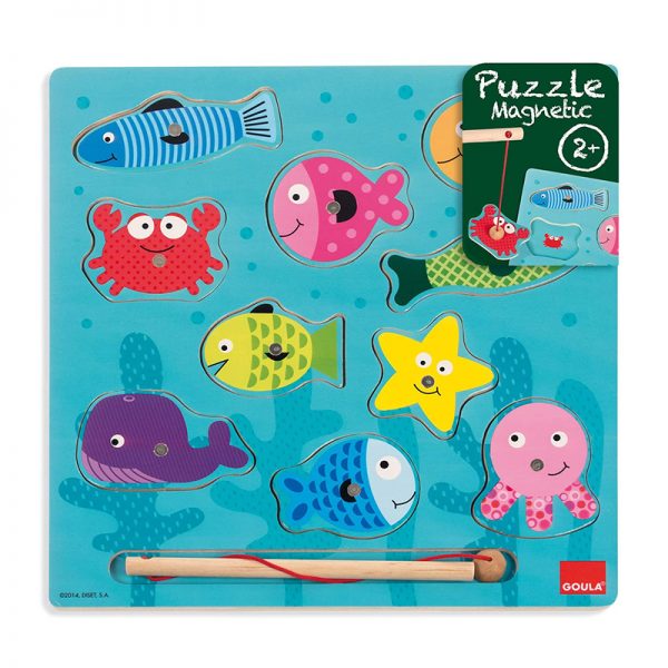 Puzzle Pesca Magnético Autobrinca Online