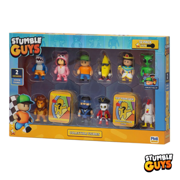 Stumble Guys – Pack 12 Figuras Colecionáveis Autobrinca Online