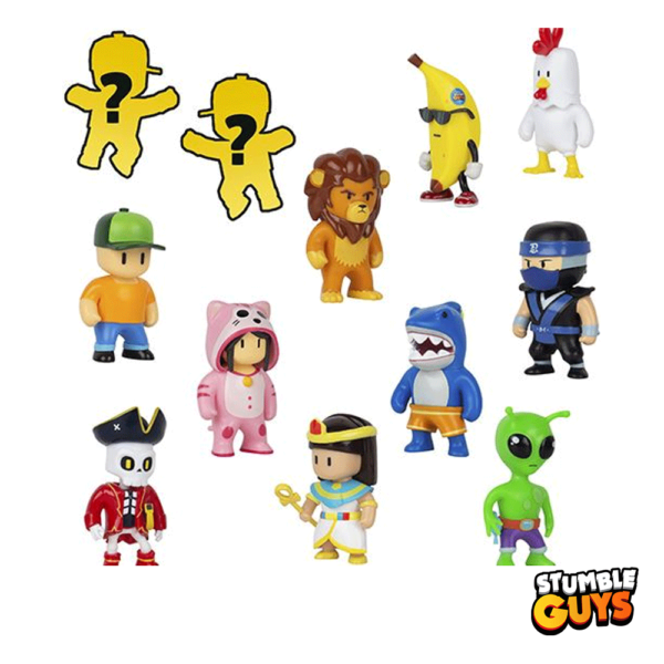 Stumble Guys – Pack 12 Figuras Colecionáveis Autobrinca Online