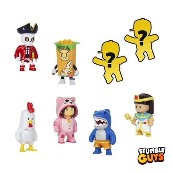 Stumble Guys – Pack 8 Figuras Colecionáveis Autobrinca Online