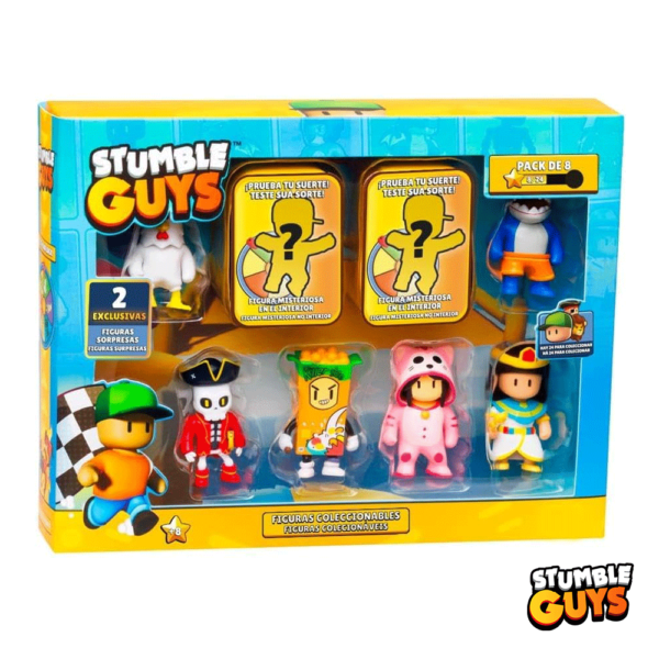 Stumble Guys – Pack 8 Figuras Colecionáveis Autobrinca Online